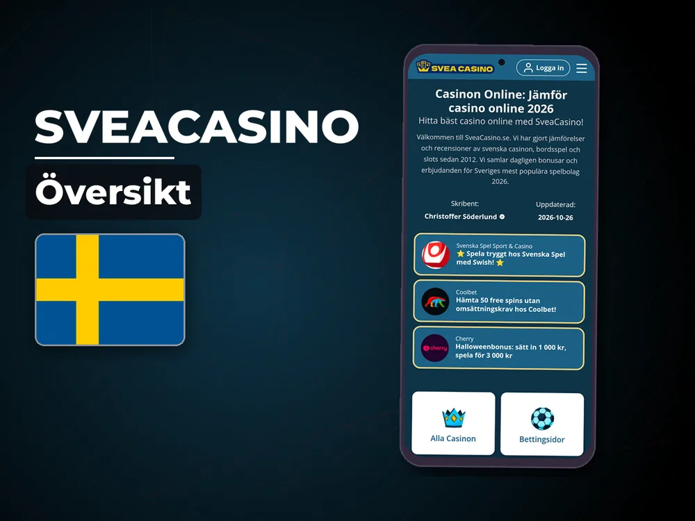 SveaCasino - Översikt