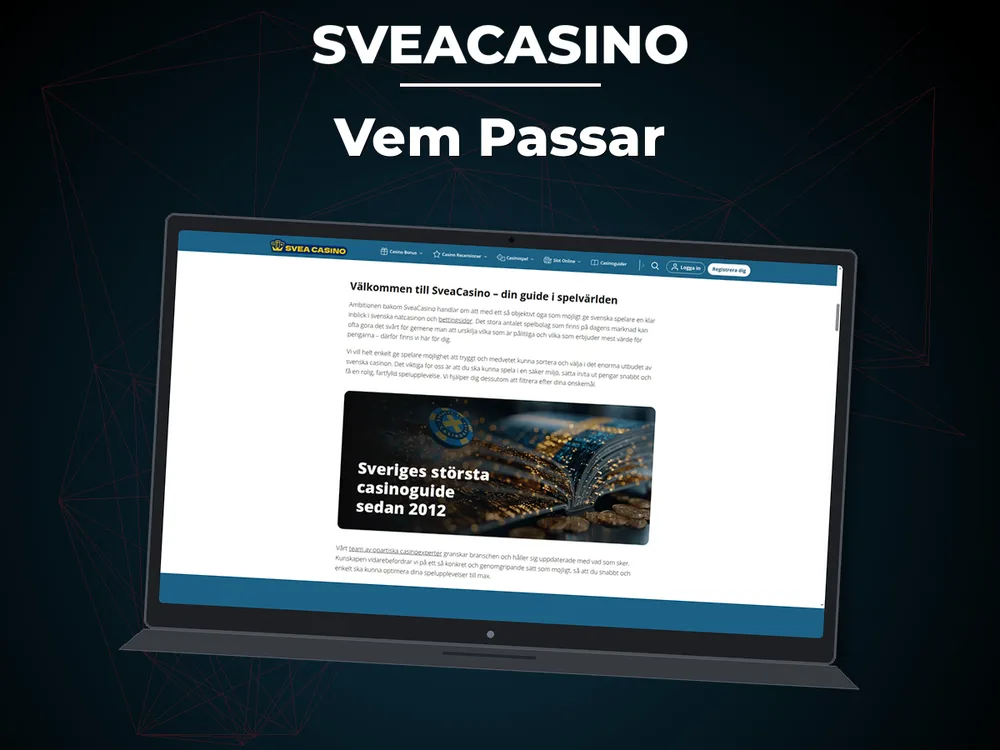SveaCasino - Vem Passar